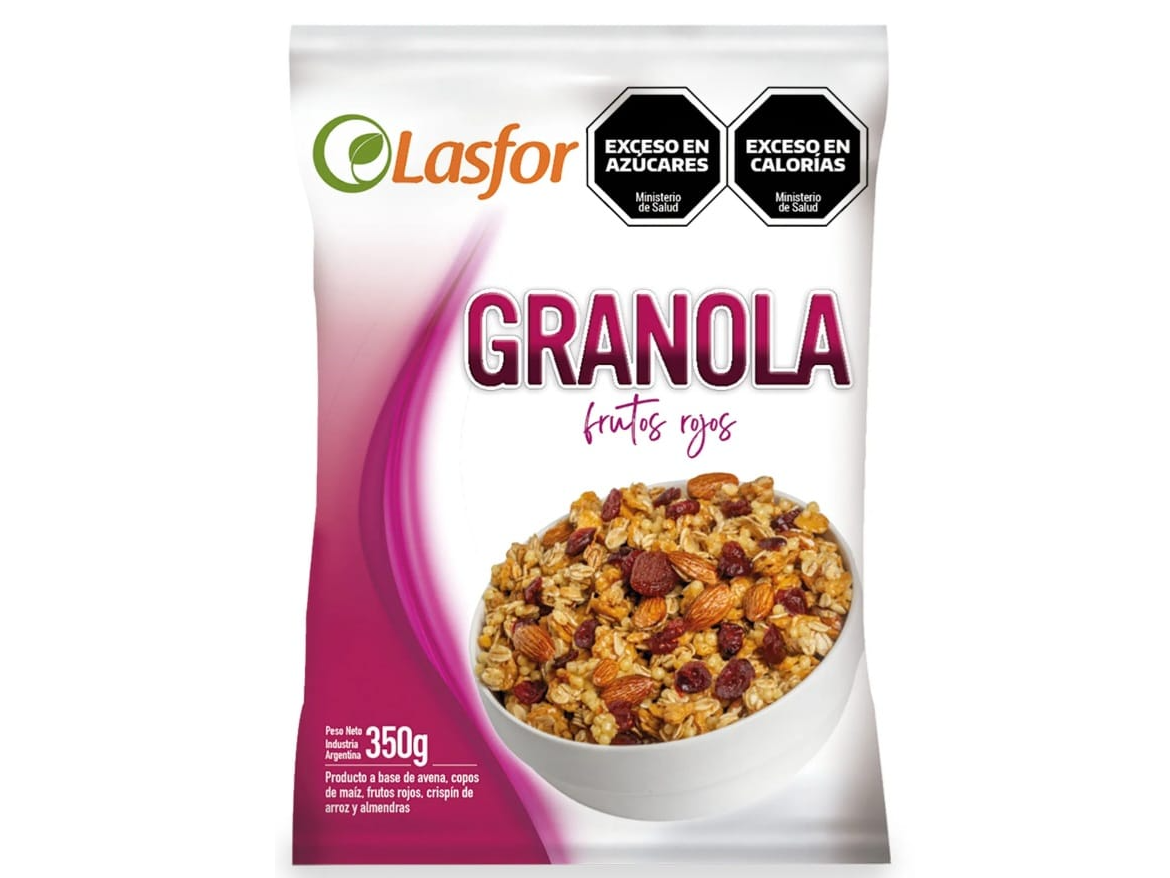 Granola frutos rojos x350gr