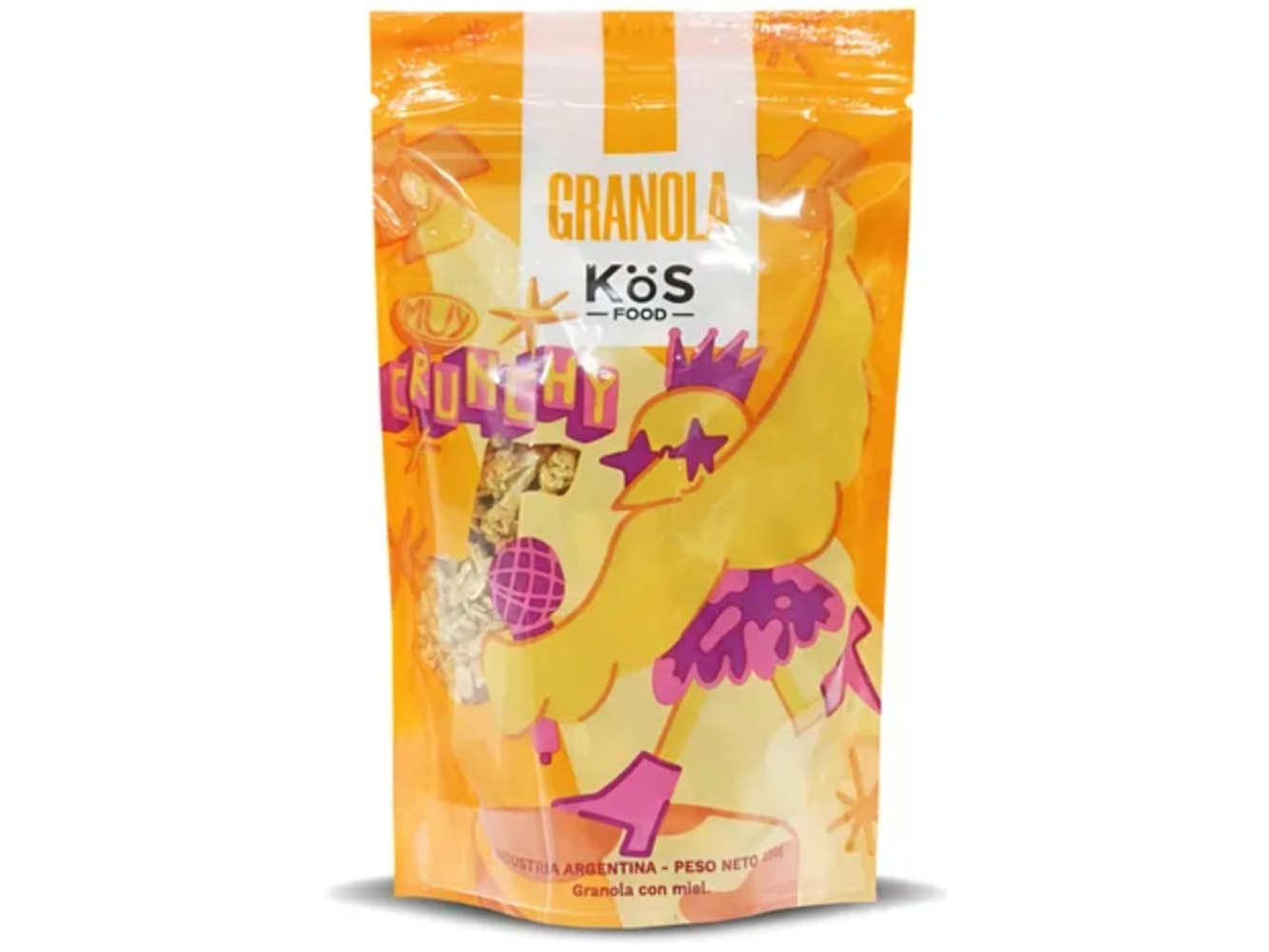 Granola miel crunchy x400gr