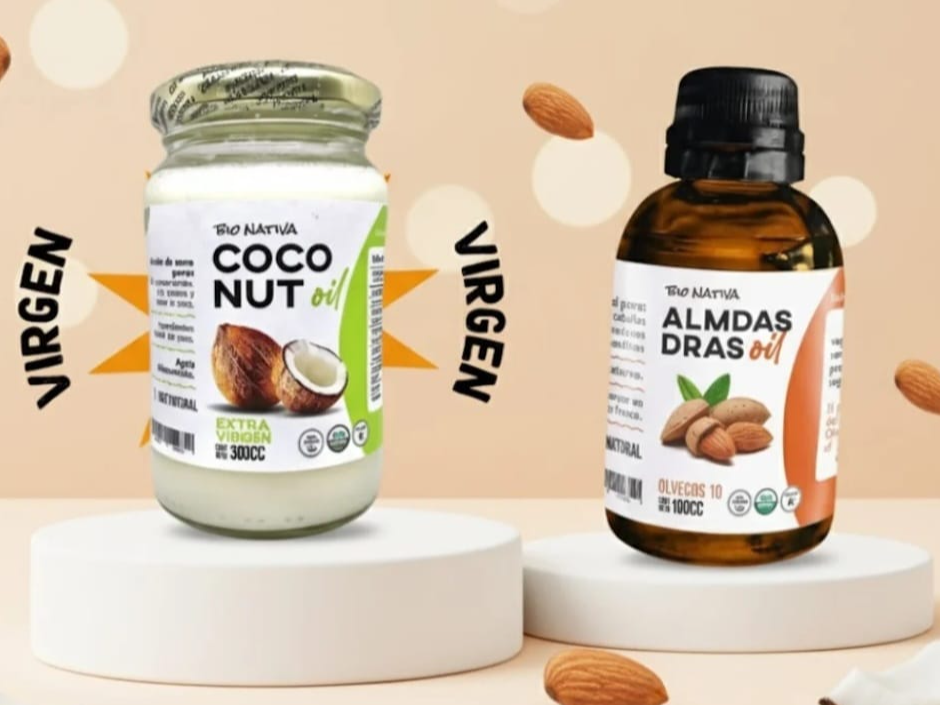 Aceite de coco + aceite de almendras