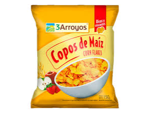 Copos de maiz natural x400gr