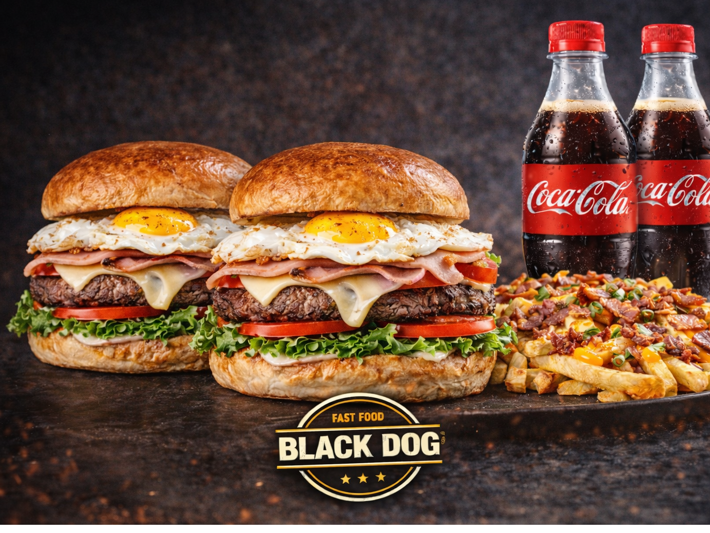 BLACK BURGUER COMPLETA X 2