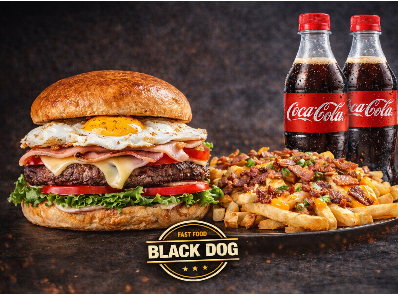 BLACK BURGUER COMPLETA X 1