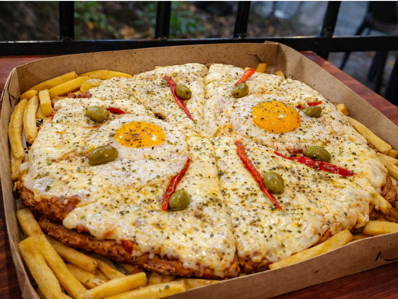PIZZA ESTRELLADA