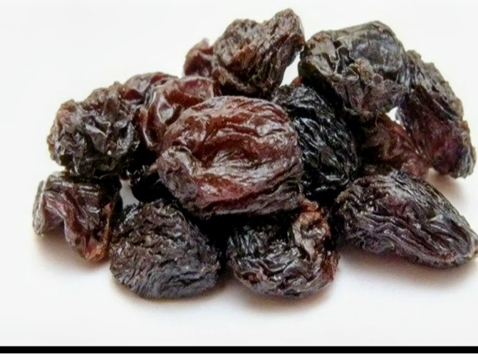 Pasas de uva morochas