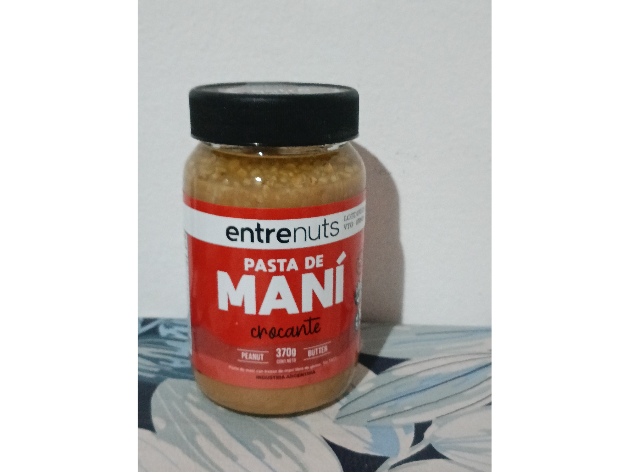 Pasta de mani crocante de 370cc