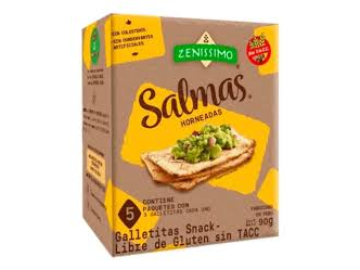 GALLETITAS SNAKS. SALMAS. DE BIMBO de Pangea Alimentos Naturales