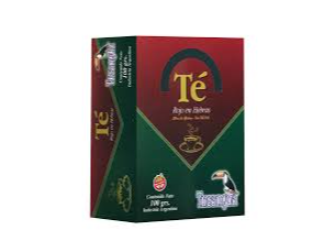 TE ROJO EN HEBRAS.  X 100g