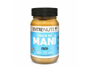 PASTA DE MANI CON COCO. ENTRENUTS