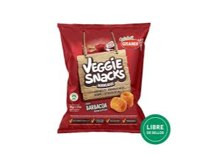 SNACKS VEGGIE .(Barbacoa) 90g
