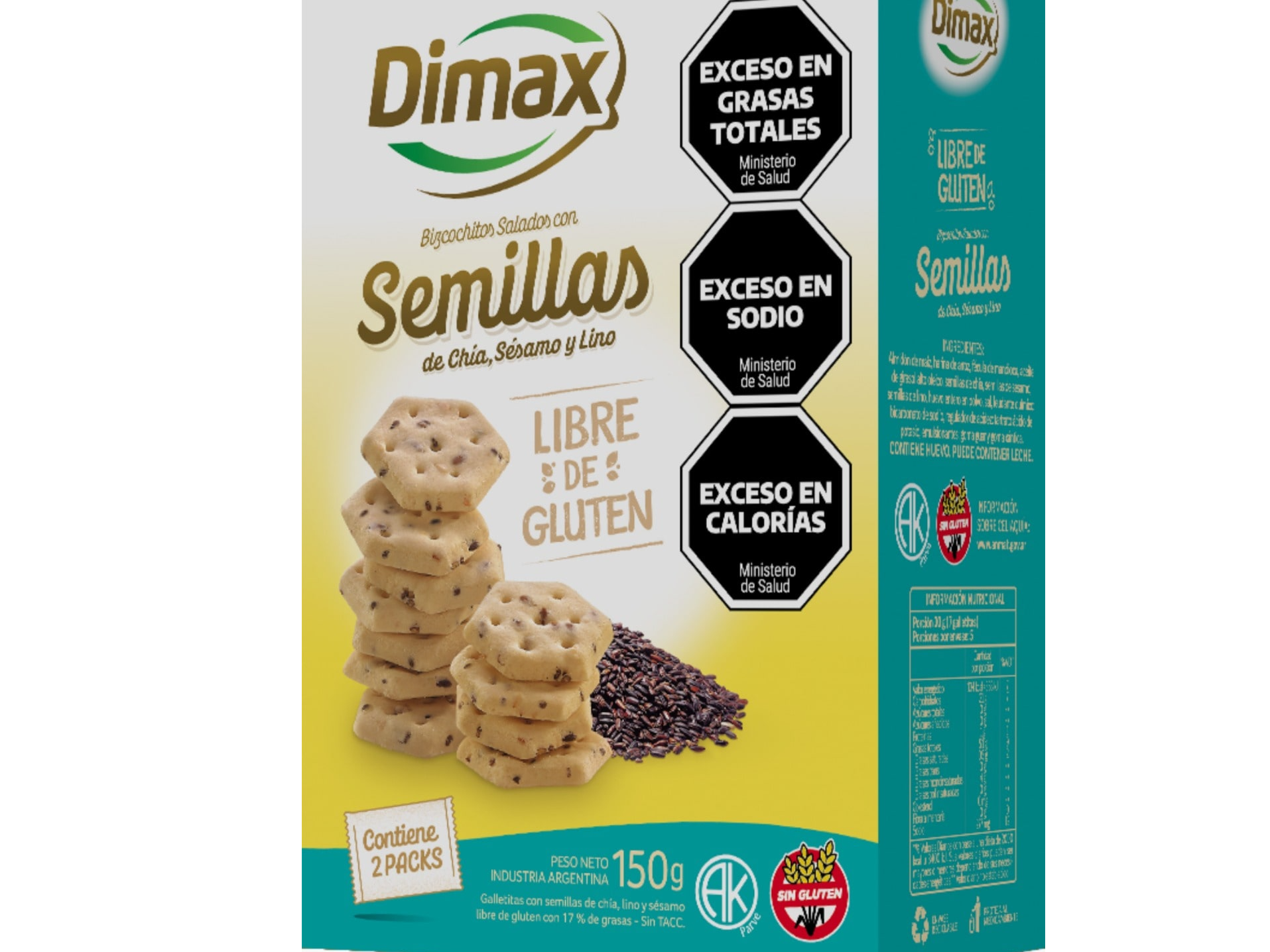 BIZCOCHO SALADO CON SEMILLAS