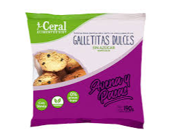 GALLETITA DULCE DE AVENA Y PASAS