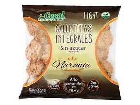 GALLETITA INTEGRAL LIGHT DE NARANJA