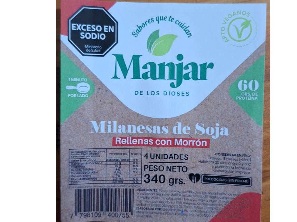 MILA DE SOJA  CON MORRON