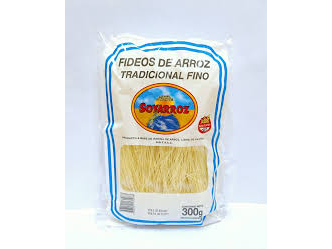 FIDEO DE ARROZ, TRADICIONAL FINOS, SIN GLUTEN