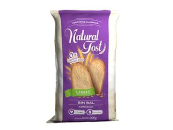 TOSTADAS LIGHT SIN SAL AGREGADA