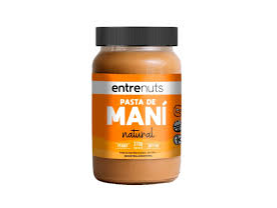 PASTA DE MANI NATURAL. ENTRENUTS