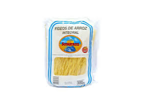 FIDEOS DE ARROZ INTEGRAL. SIN TAC