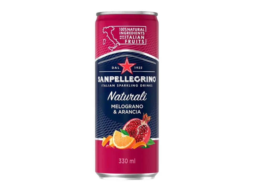 Lata San Pellegrino Granada & Naranja 330 ml