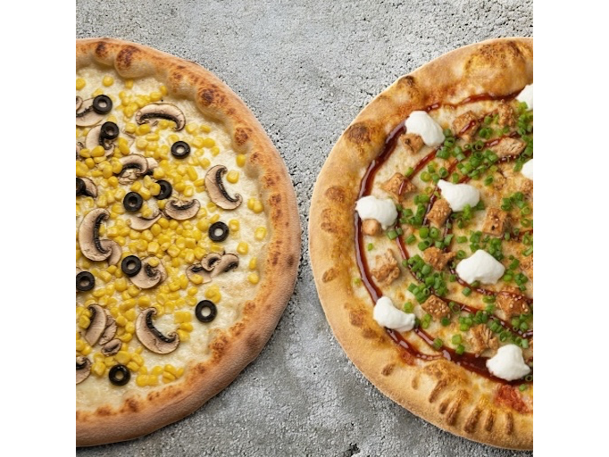 2 pizzas individuales