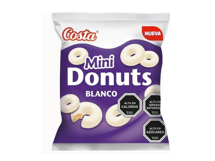 Mini Donuts Chocolate blanco
