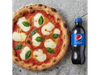 Pizza Mediana 30 cm + bebida mini 250 ml
