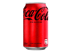 Lata Coca Cola Zero 350 ml