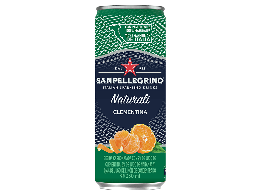 Lata San Pellegrino Mandarina 330 ml