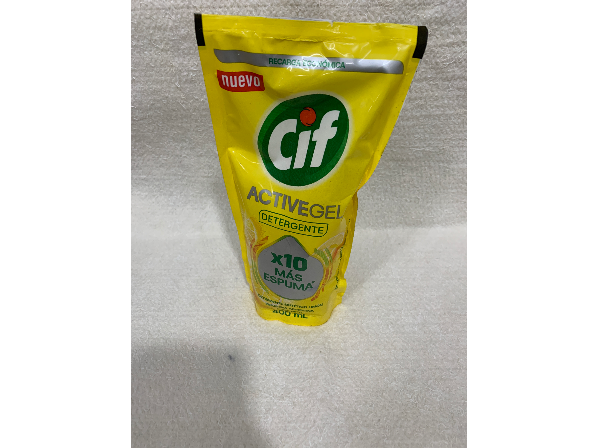 Detergente Cif ActiveGel 400ml RECARGA ECOMO