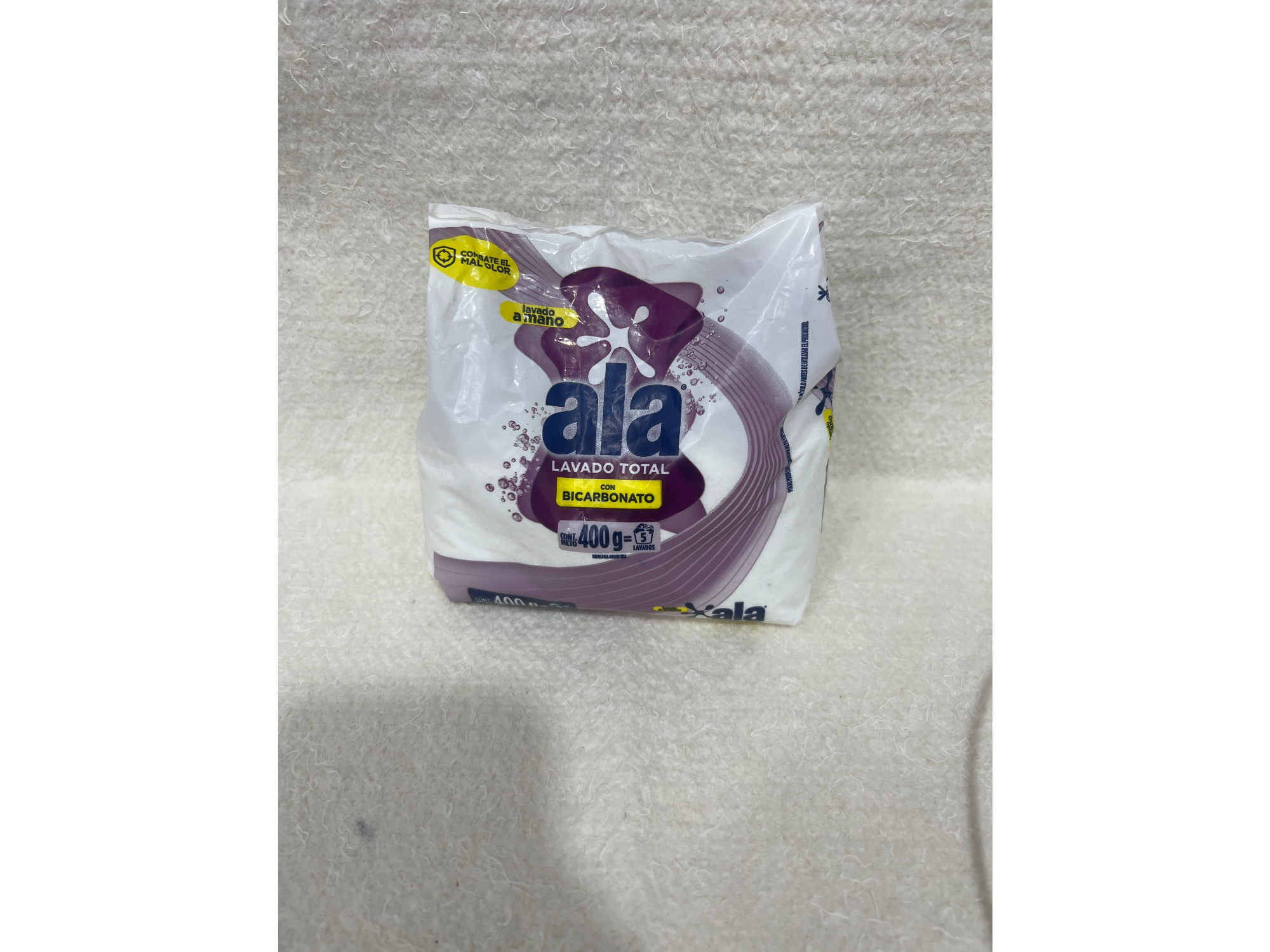 ALA jabón en polvo con Bicarbonato 400g