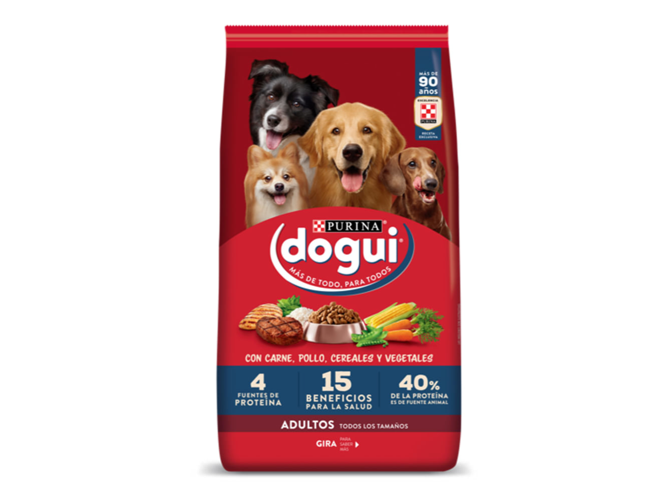 Dogui x1Kg con Carne, Pollo, Cereales y Vegetales