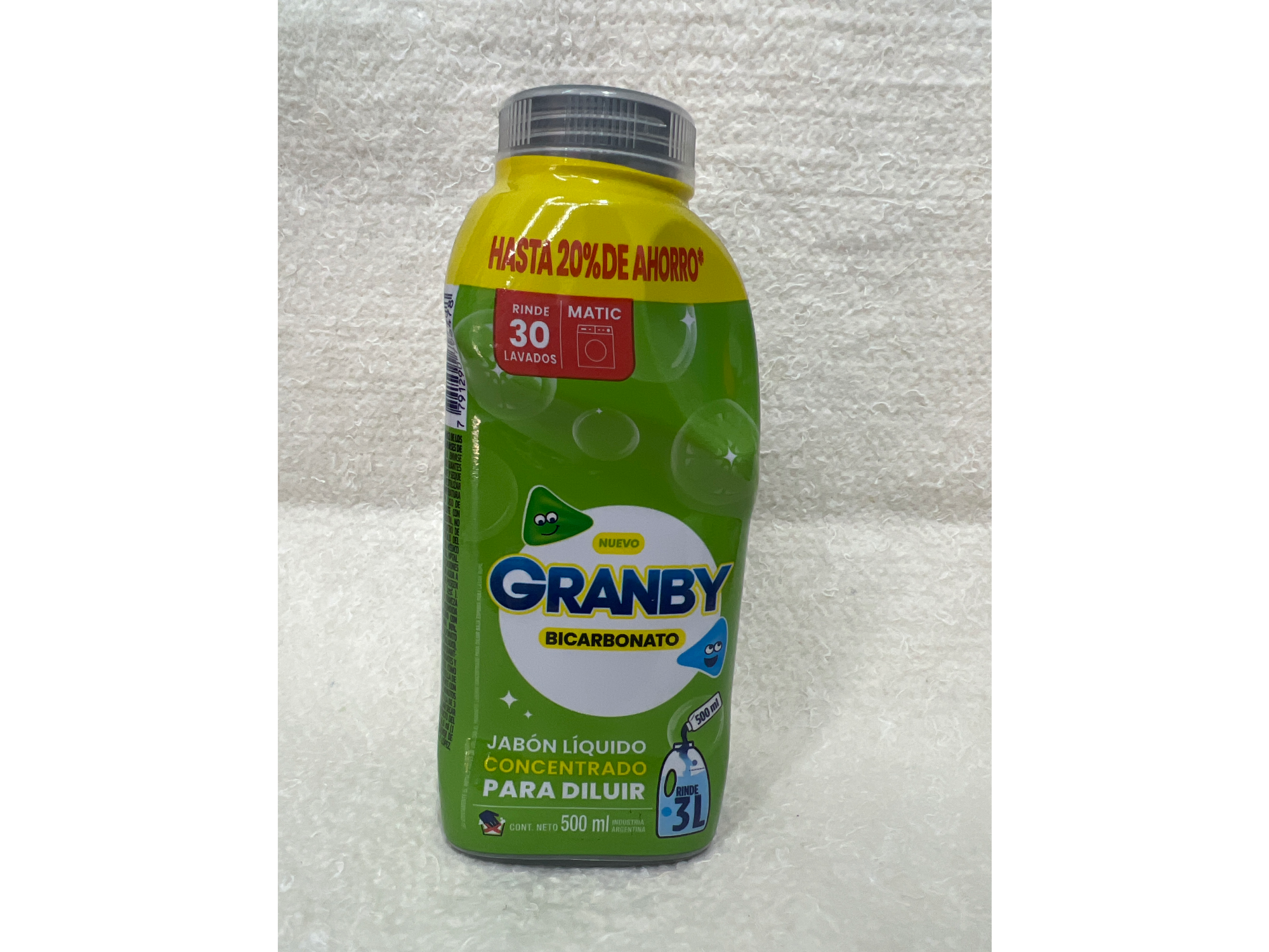Jabón líquido concentrado para diluir Granby 500 Ml