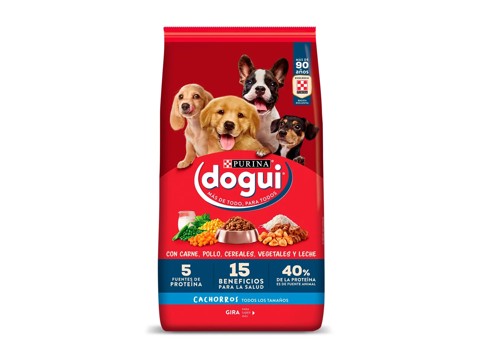 Dogui Carne,Pollo,Cereales,Vegetales y Cereales x1kg