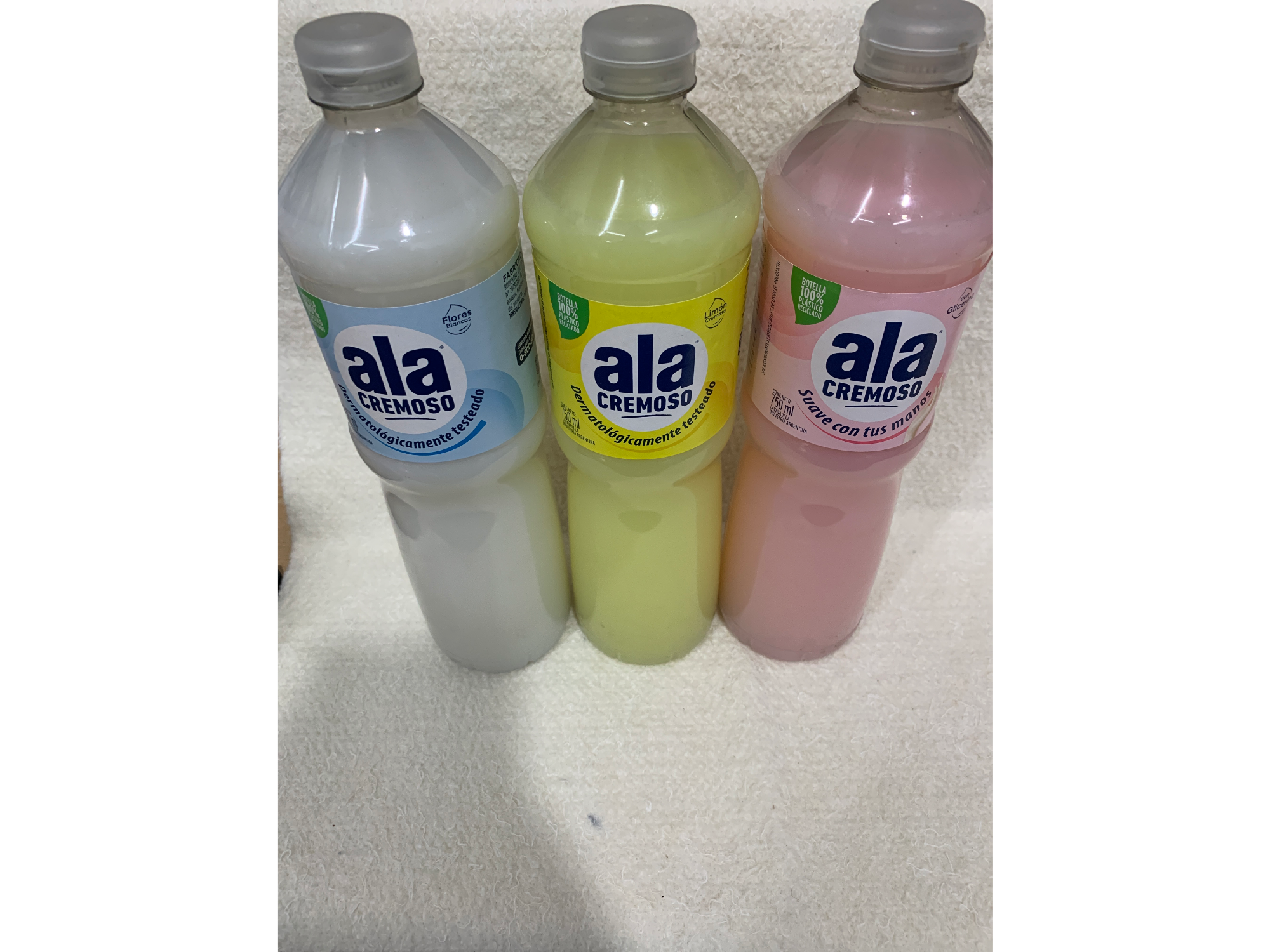 ALA cremoso lavavajilla