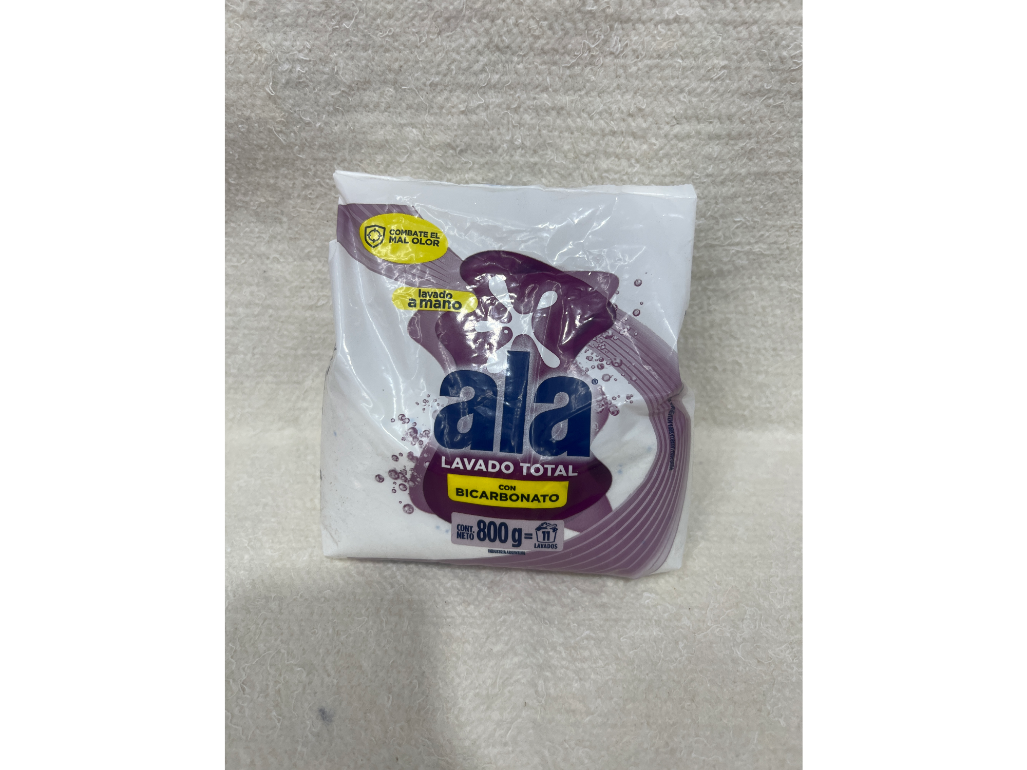 ALA Jabón en polvo con bicarbonato 800g
