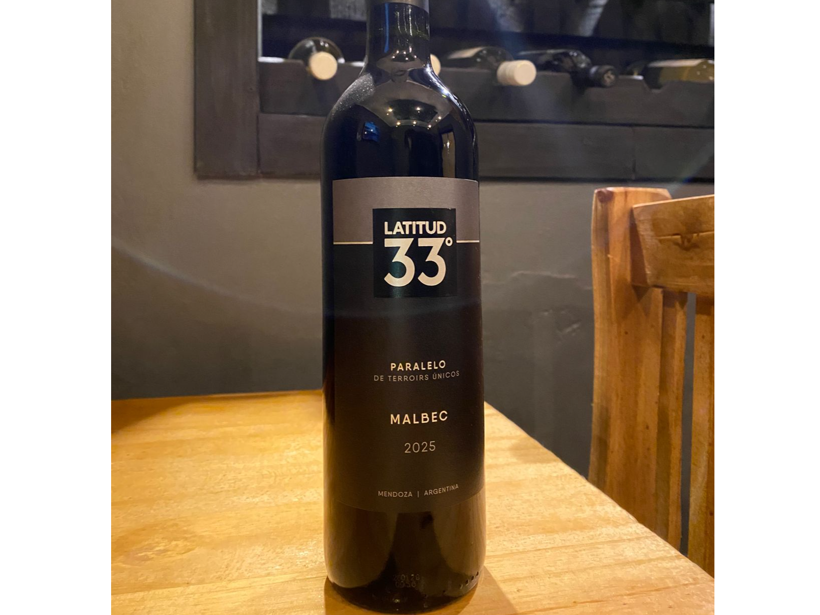 Vino tinto Latitud 33
