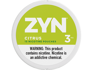 Zyn Citrus 3MG de Zynbawe