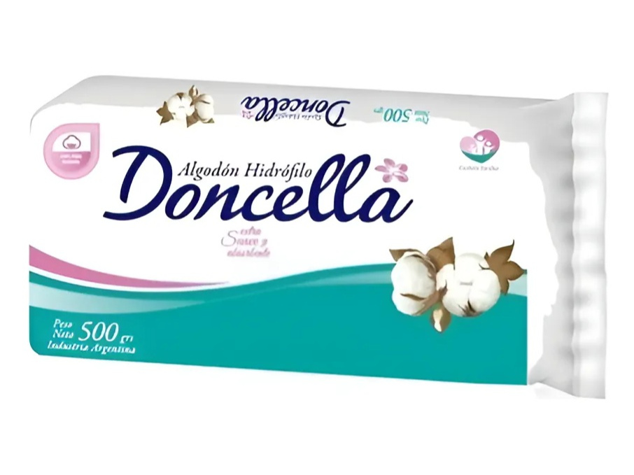 Algodon Hidrofilo Doncella X 500 Gramos