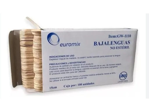 Bajalengua Euromix x100U.