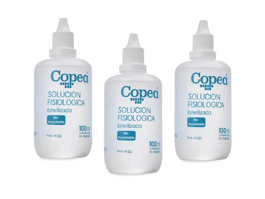 Solucion Fisiologica Copea Esterilizada 100ml 0,9% X3uni