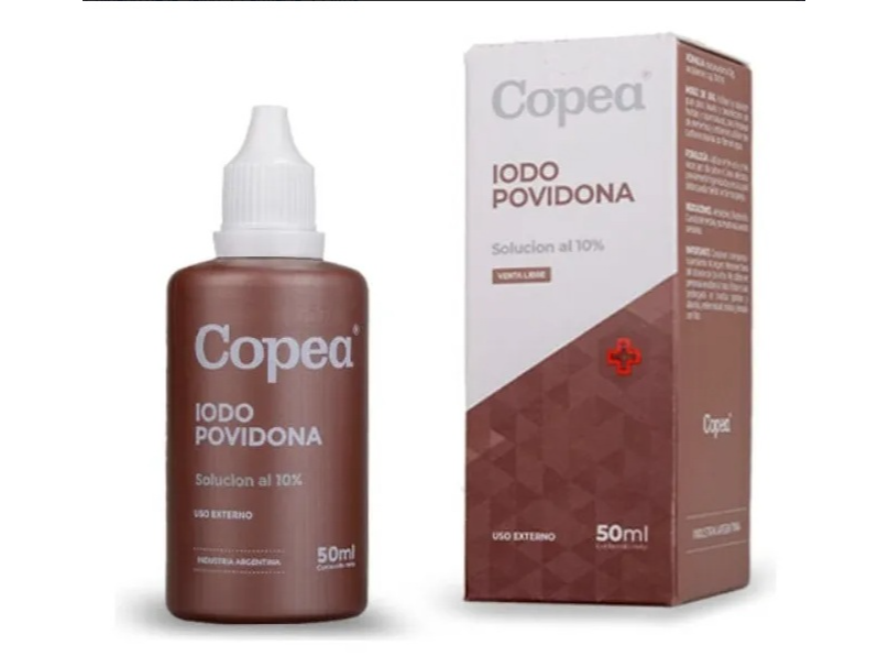 Solucion Iodopovidona 10% Copea 50cc Pack X 3u