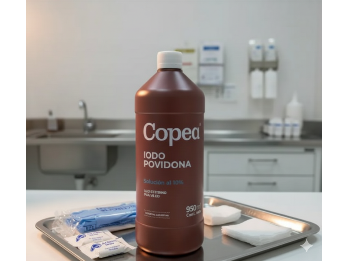 Solucion Iodopovidona 10% Copea X 1l (950cc)