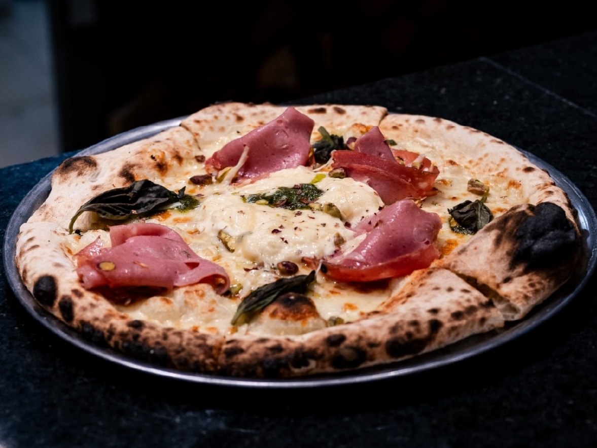 Mortadella y Pistaccio