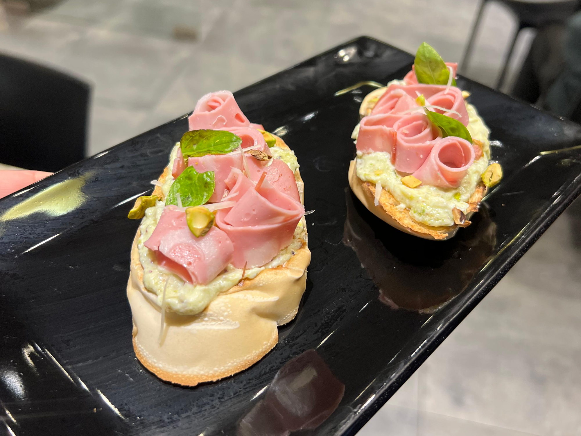 Bruschetta Pistaccio