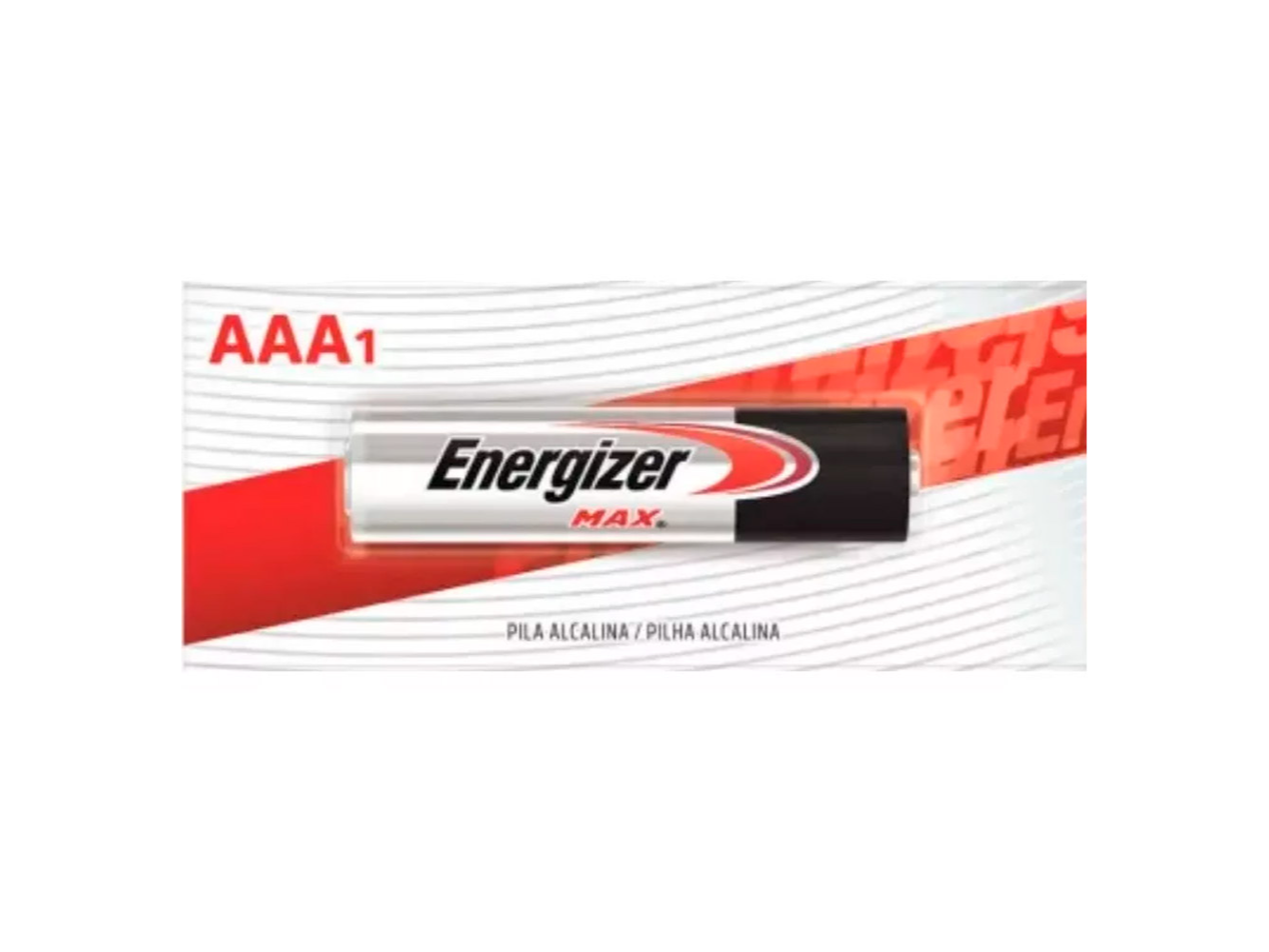 PILAS ENERGIZER E92 AAA ALCALINA 1250 mAh x1