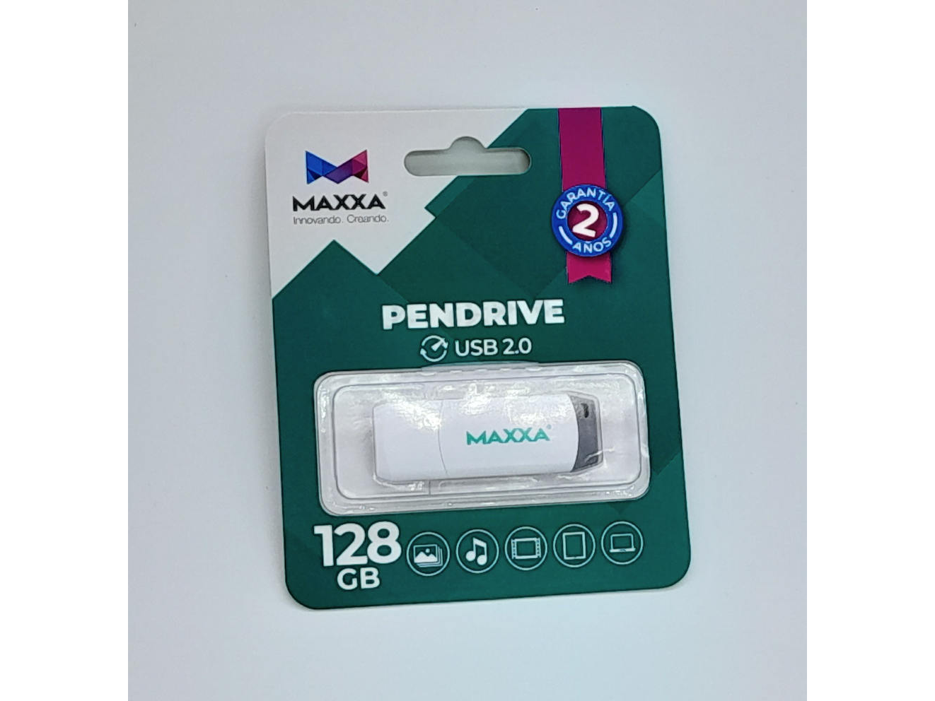 INFORMATICA MAXXA  PENDRIVE 128GB COLOR CALIDAD
