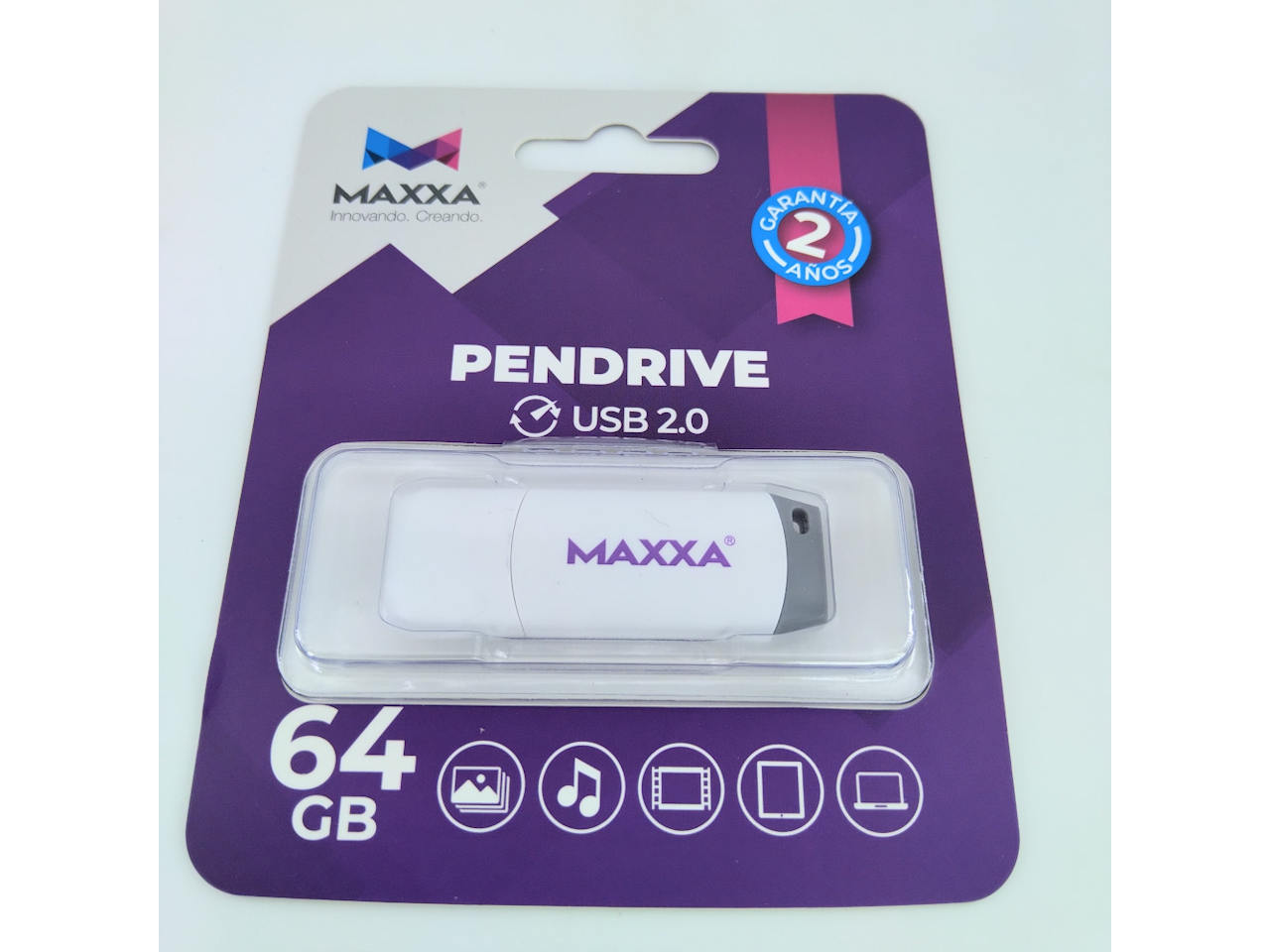 INFORMATICA MAXXA  PENDRIVE 64GB COLOR CALIDAD