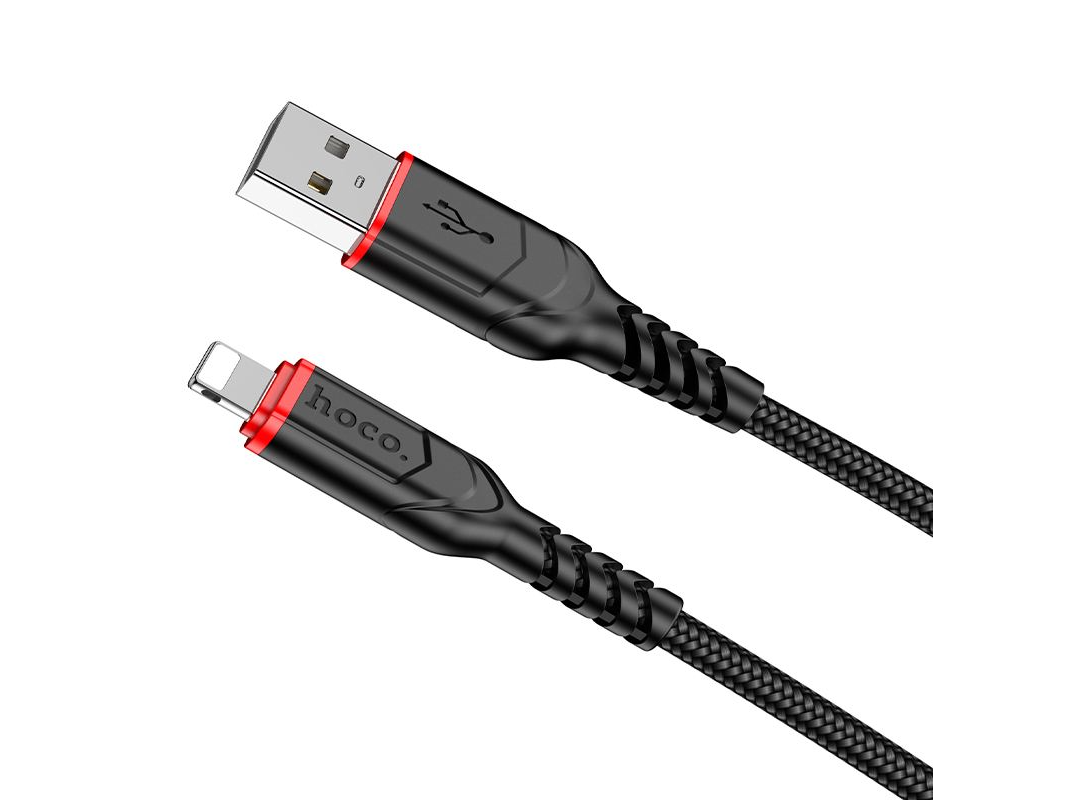 CABLES HOCO LIGHTNING USB 2.0 HOCO X59 VICTORY NEGRO 1 M