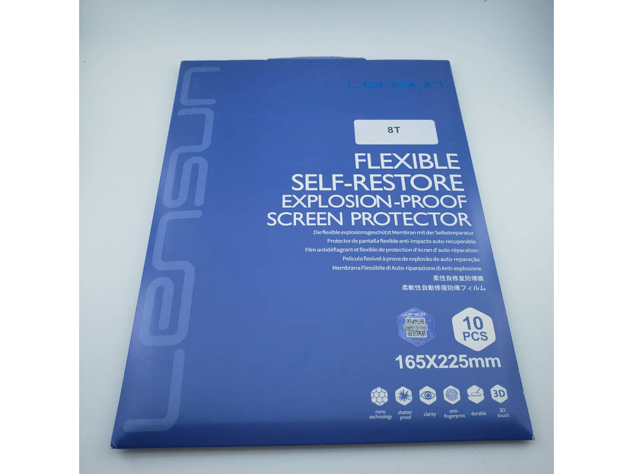 LENSUN LENSUN FILM FRONTAL TAB 8 8T x10 CALIDAD