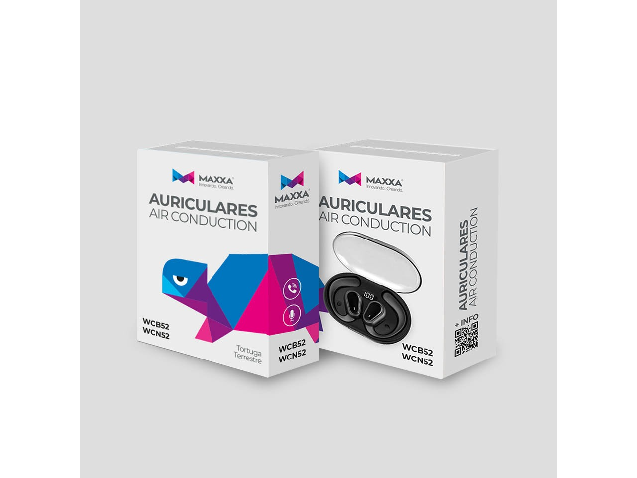 AURICULARES MAXXA  WCN52 INEAR BLUETOOTH NEGRO