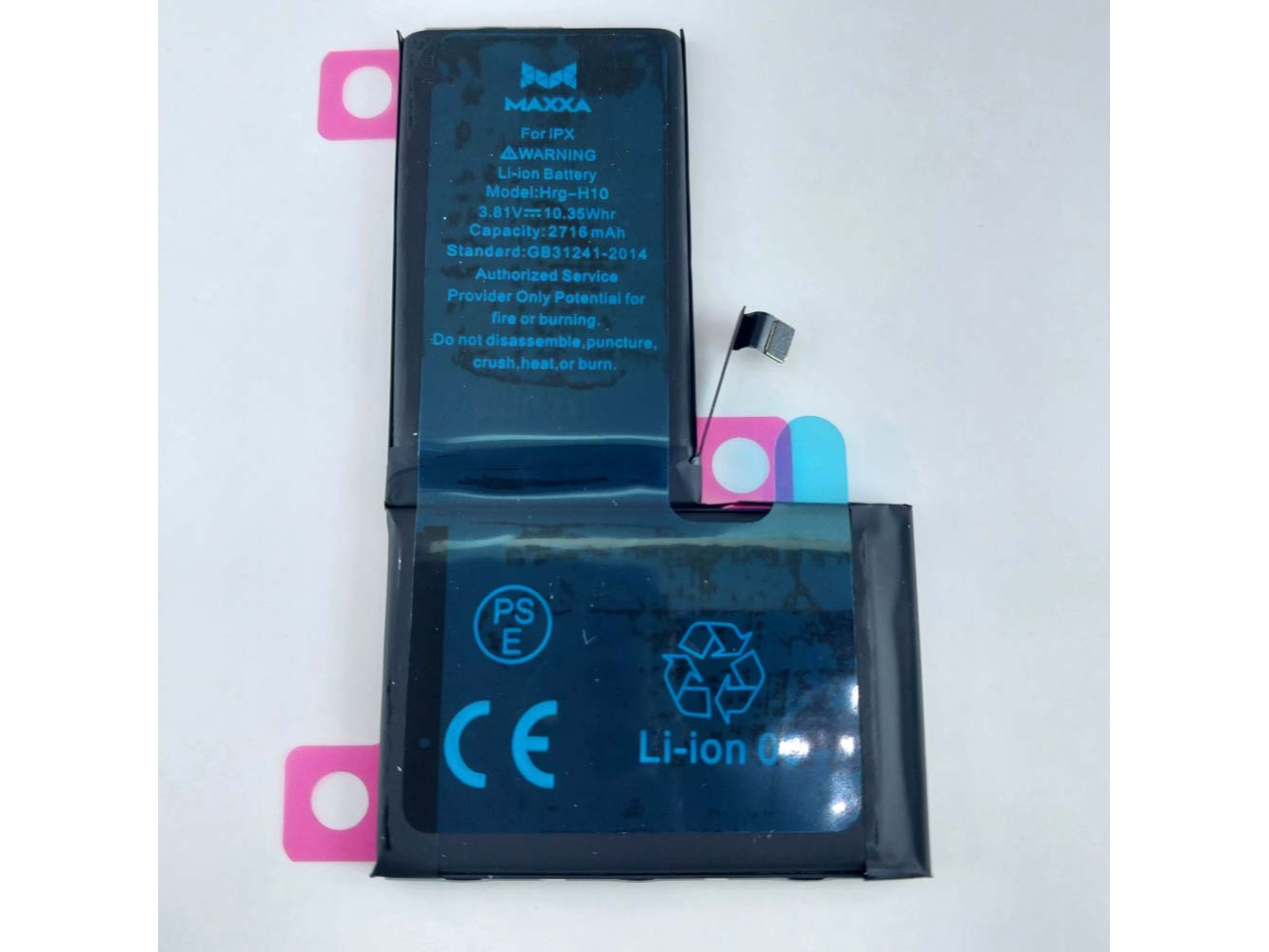 BATERIAS CELULARES MAXXA APP IPH X 10 1901 1865 2750 mAh  ORIGINAL
